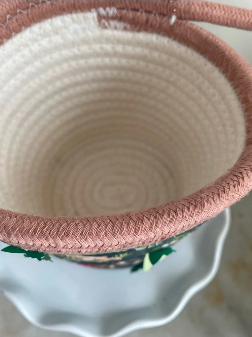 Mushroom & Butterfly  Basket